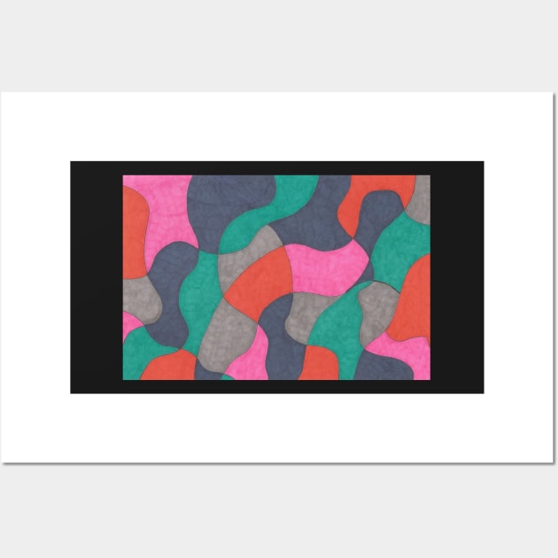 Interlocking Colors Wall Art by DanielleGensler